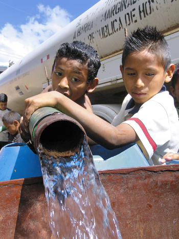 Abastecimiento de agua, Honduras