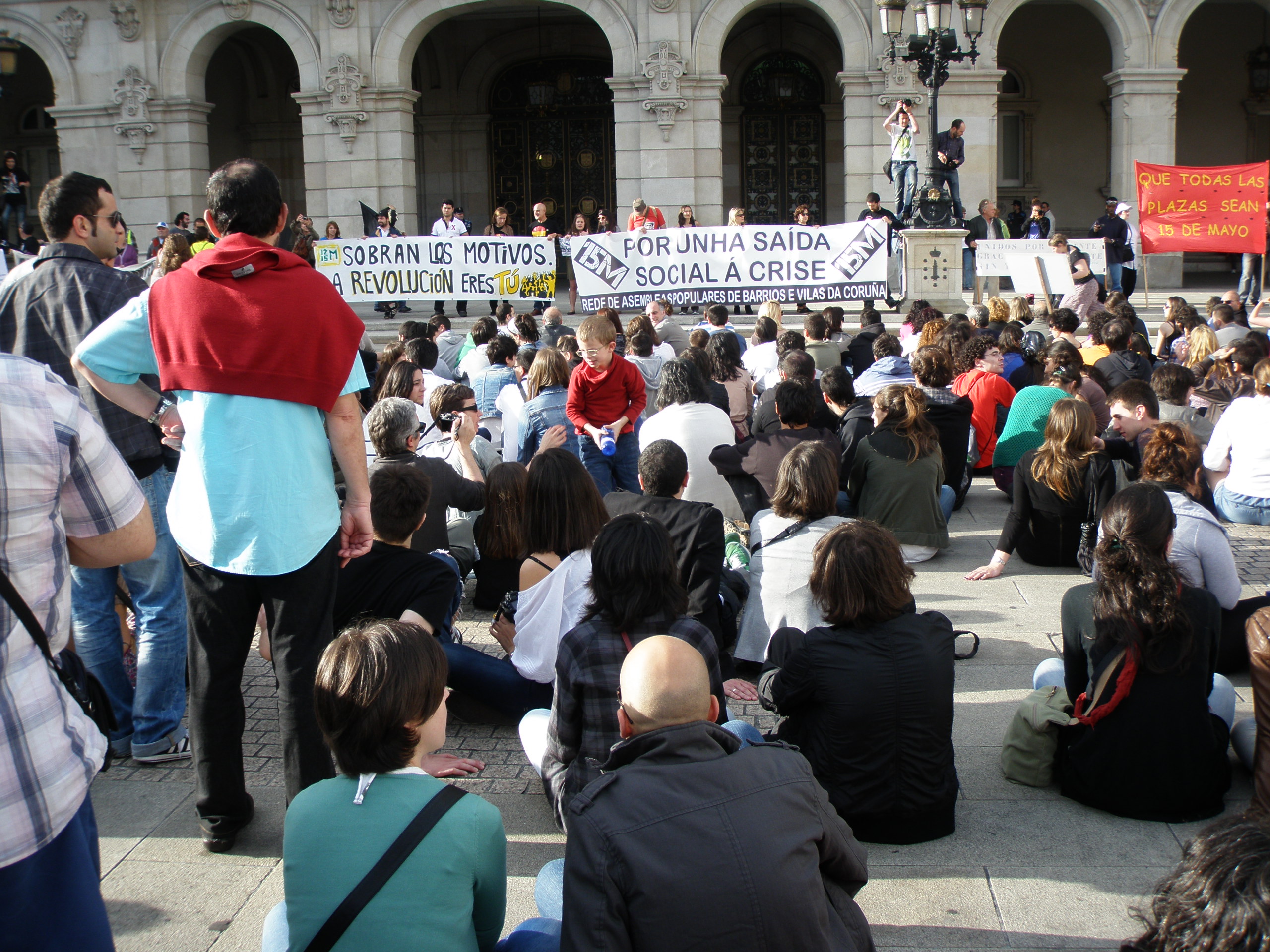Manifestación 12M en Coruña
