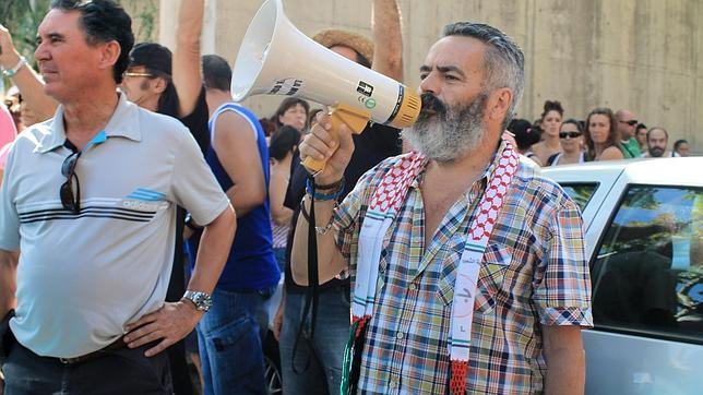 Sánchez Gordillo, alcalde de Marinaleda y diputado de IU