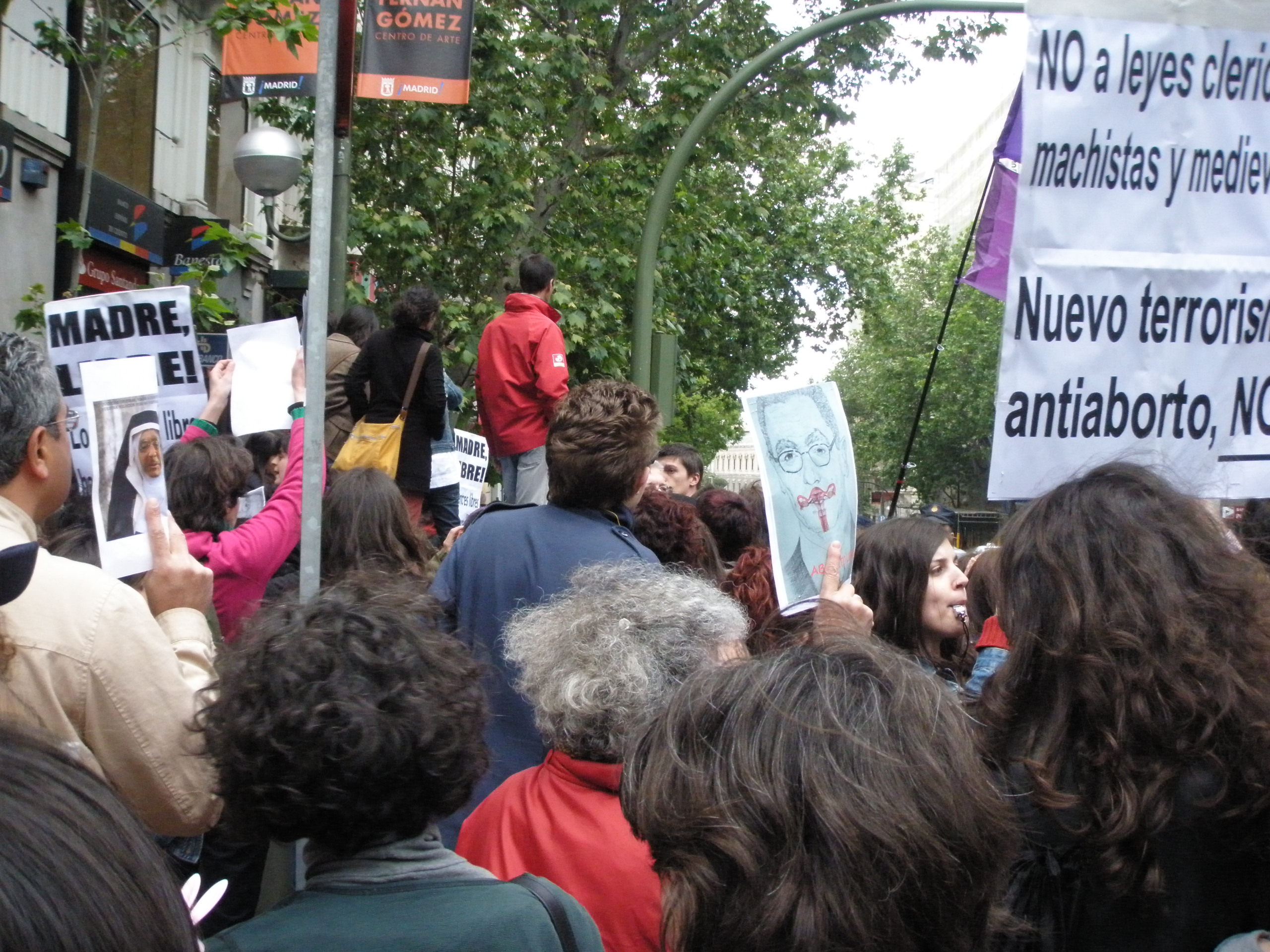 Escrache feminista Madrid